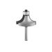 Roundover Router Bit, 1/2” RAD, 1/4” SHANK, 1-1/2” CED, 3/4” CEL, 2-3/8” OAL
