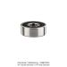 Ultra-Shear Ball Bearing, 3/4" OD x 1/4" ID