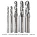Ultra-Shear Solid Carbide Ball Nose Router Bits, 5-Piece Set