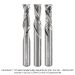 SOLID CARBIDE  STUBBY SQUARE END CNC SET, 1/4" SH, 3-PC. 