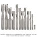 Variable Helix Up Cut Solid Carbide Master Set