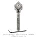 Ultra-Shear Carbide Insert, 90° V-Groove Bit , 19/32" Diameter, 13/32" Cut Length,  9/32" Cut Depth, 1-Flute, 1/4" Shank
