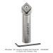 Ultra-Shear Carbide Insert, 90° V-Groove Bit , 19/32" Diameter, 13/32" Cut Length,  9/32" Cut Depth, 1-Flute, 1/2" Shank