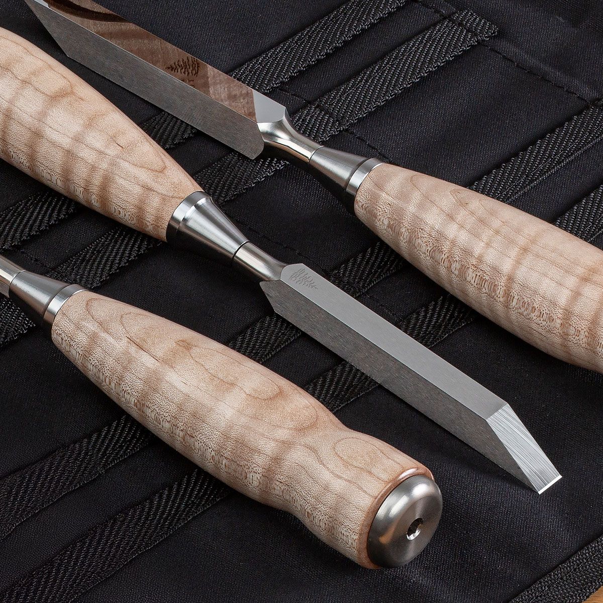 Blue Spruce Mortise Chisel 3 Piece Set | Hand Crafted in USA