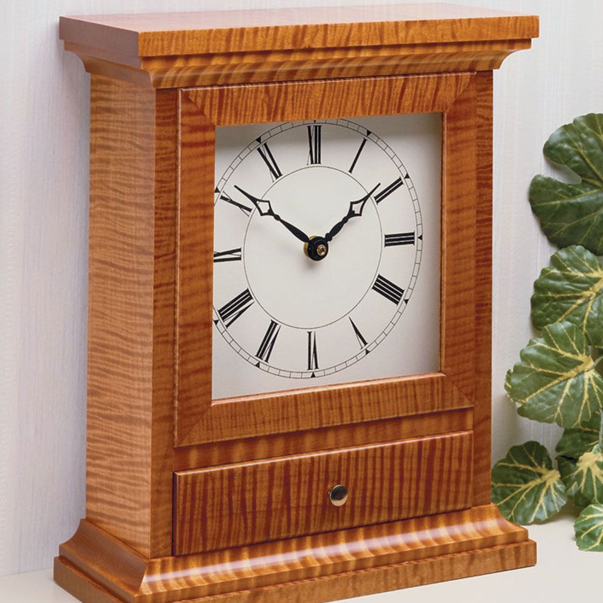 Woodsmith Mantel Clock Plan, image size:1200x1200