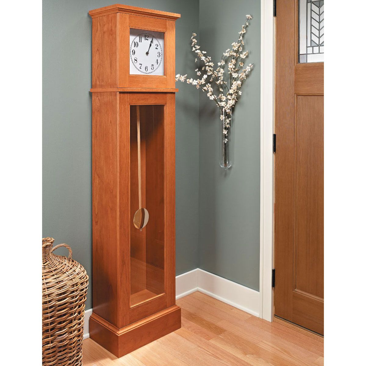 Woodsmith Shaker-Style Tall Clock Plans | Woodpeckers