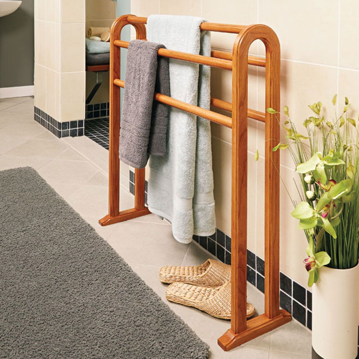 Woodsmith Towel Rack Plan