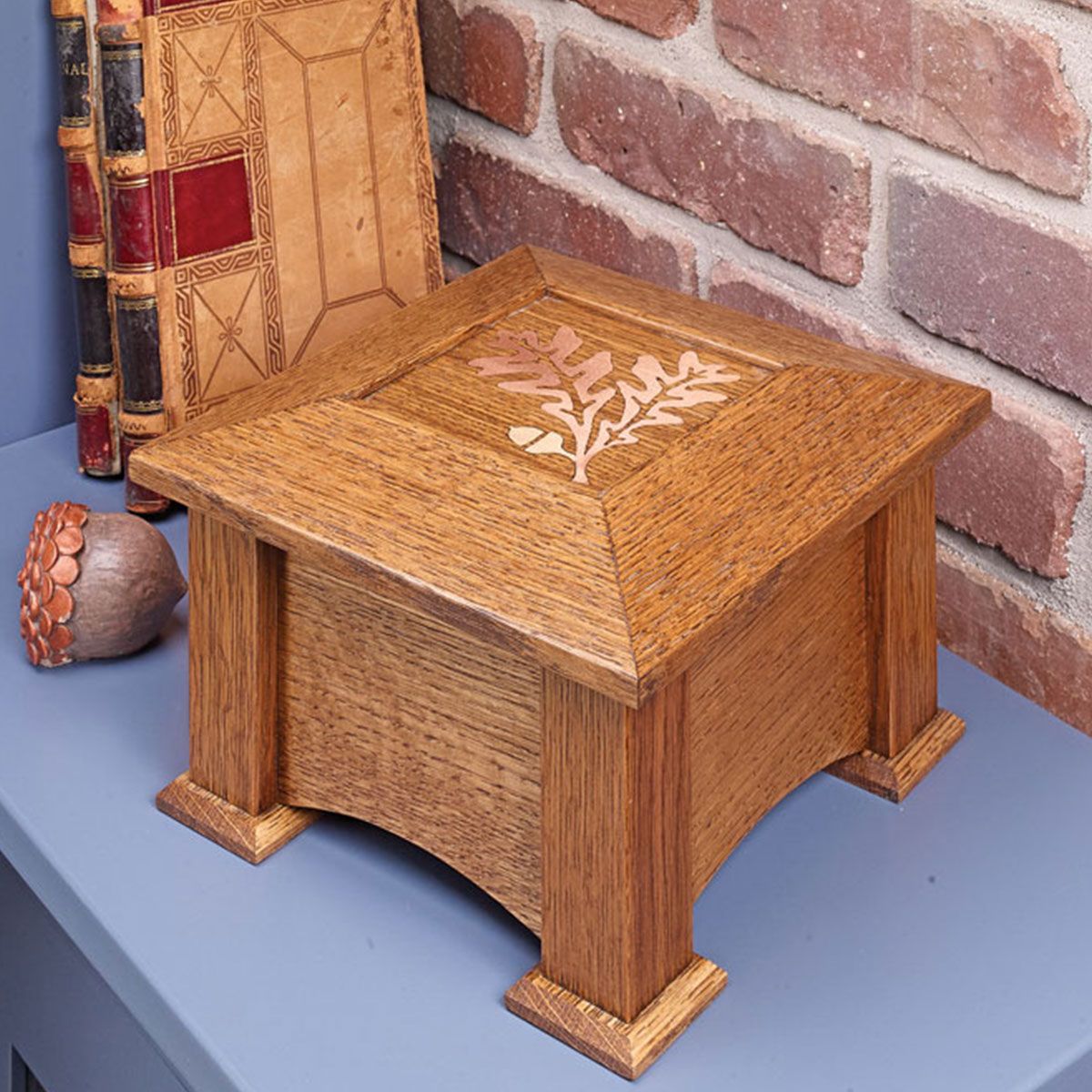 Woodsmith Magazine Metal Inlay Box Plans | Woodpeckers