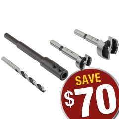 Fisch Wave Cutter 4-Piece Pepper Mill Set