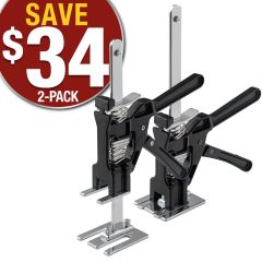 Trigger-Style Assembly Jack lifting a cabinet.