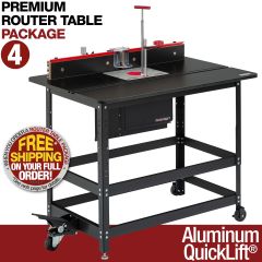 router table package #4 with quicklift