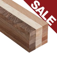Walnut, Cherry, and Maple Domestic Wood Cutting Board Strip Kit