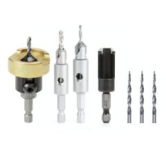 Amana Tool Custom Woodpeckers 6-in-1 Countersink Set 