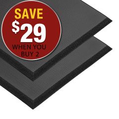 5' X 2' Bevel-Edge Anti-Fatigue Floor Mat