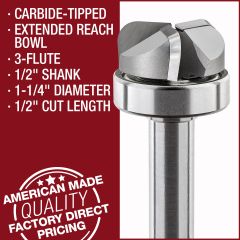 Ultra-Shear Extended Reach Bowl Bits
