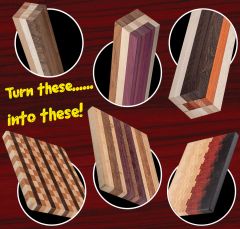 Wood Cutting Board Strip Kits