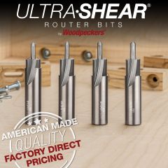 counterbore slotting 2 flute router bits