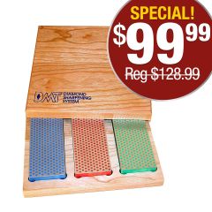 6-in. Diamond Whetstones with Hardwood Box