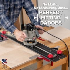 OneTIME Tool - Exact Width Dado Jig - 2019 