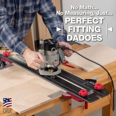 OneTIME Tool - Exact Width Dado Jig - 2019 