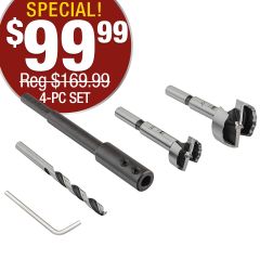 Fisch Wave Cutter 4-Piece Pepper Mill Set