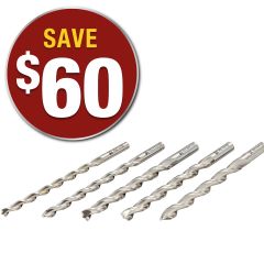 Fisch Pen Makers Drill Bit Set 5-piece 