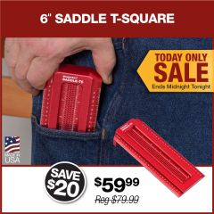 Woodpeckers Saddle T-Square
