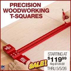 Woodpeckers Precision Woodworking T-Squares