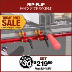 Woodpeckers Rip-Flip Fence Stop System - SawStop