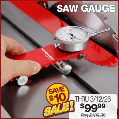 Woodpeckers Saw Gauge