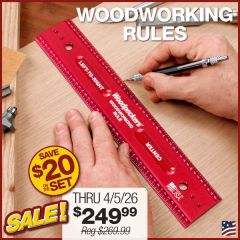 WOODPECKERS WOODWORKING RULES