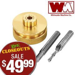 Whiteside Inlay Kit (Guide Bushing, offset bushing, RD1600 bit)