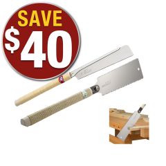 Japanese Ryoba & Dozuki Saw Kit