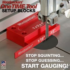 OneTIME Tool - Setup Blocks - 2021