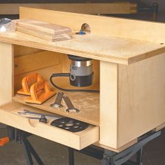 Woodsmith Quick & Easy Router Table Standard Plan 