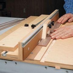 Woodsmith Precision-Cutting Small Parts Jig Plan