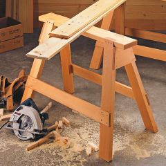 Woodsmith Classic Sawhorses Plan 