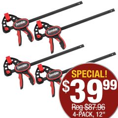 Semble One-Handed Bar Clamps