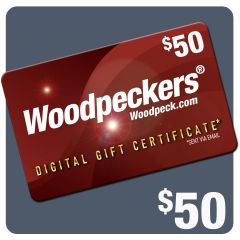 woodpeckers gift certificate - $50 value