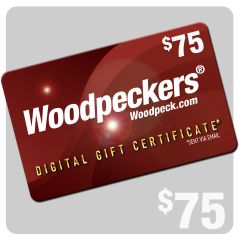 woodpeckers gift certificate - $75 value