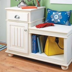 Woodsmith Two-Tier Storage Bench Plan 