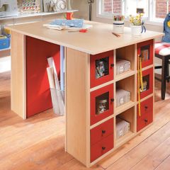 Woodsmith Modular Craft Table Plan 