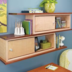Woodsmith Modular Wall Shelves Plan 