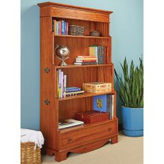 Woodsmith Waterfall Bookcase Plan 