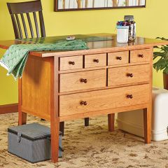 Woodsmith Shaker Sewing Cabinet Plan