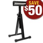 Heavy-Duty Adjustable Roller Stand