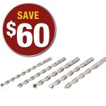 Fisch Pen Makers Drill Bit Set 5-piece 