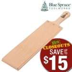 Blue Spruce Toolworks Double-Sided Leather Paddle Strop