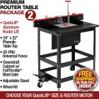 premium router table package #4