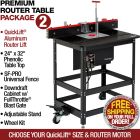 premium router table package #4